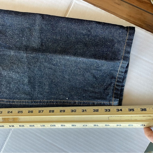 Guess Jeans Classic Fit Straight Leg  Vtg Men's Jeans Size 38 Made In The USA - Picture 13 of 16